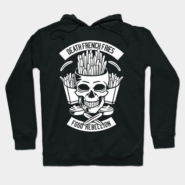 Death French Fries Hoodie by Hudkins